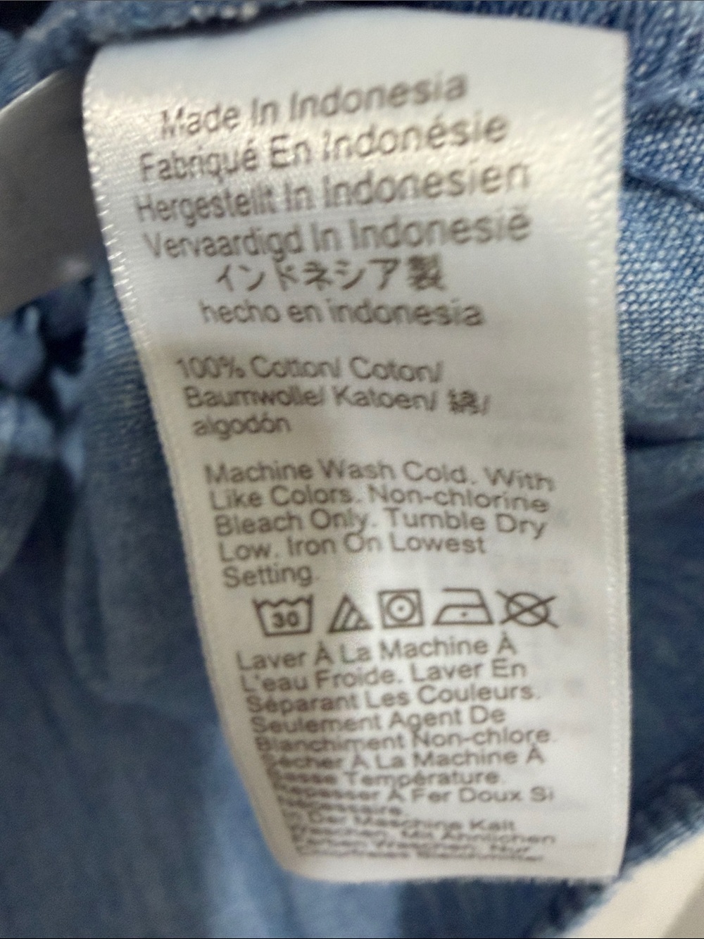 J.Crew Chambray Ruffle Sleeveless Top Blue V-Neck Cotton Blouse Size Med - Picture 6 of 8
